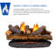 Ensemble de bûches au gaz Duluth Forge-55932197
