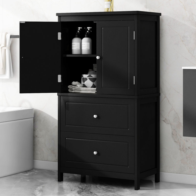Armoire de salle de bain, Noir
