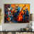 Gold Floater Framed Canvas
