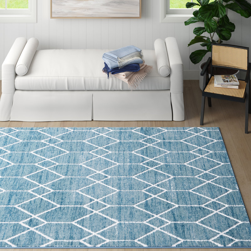 Jolette Geometric Indoor Rug, Rectangle 4'1" x 6'1"