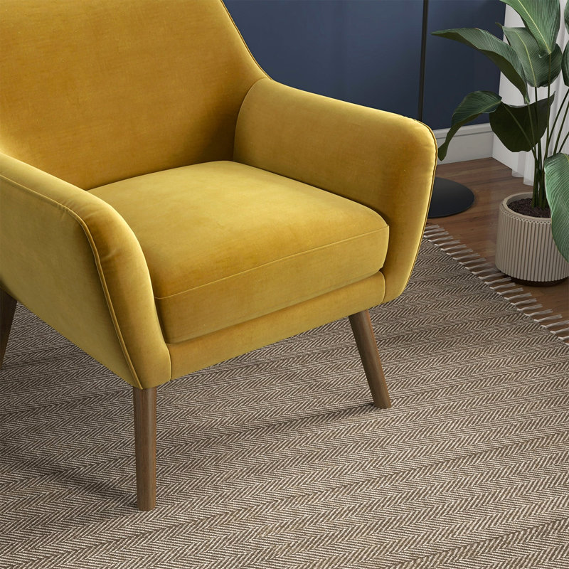 Chaise longue en velours