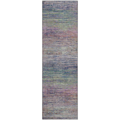 Premium Machine Washable Alijah AMF1264 Stripes Rug