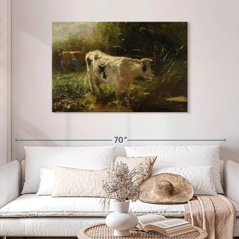 Brampt Simple Cow, 30" H x 45" W