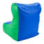 School Age High Back Lounger - Blue/Green