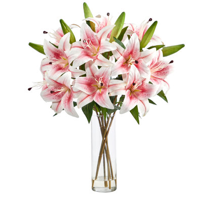 Ashwood Lillies Arrangement in Vase