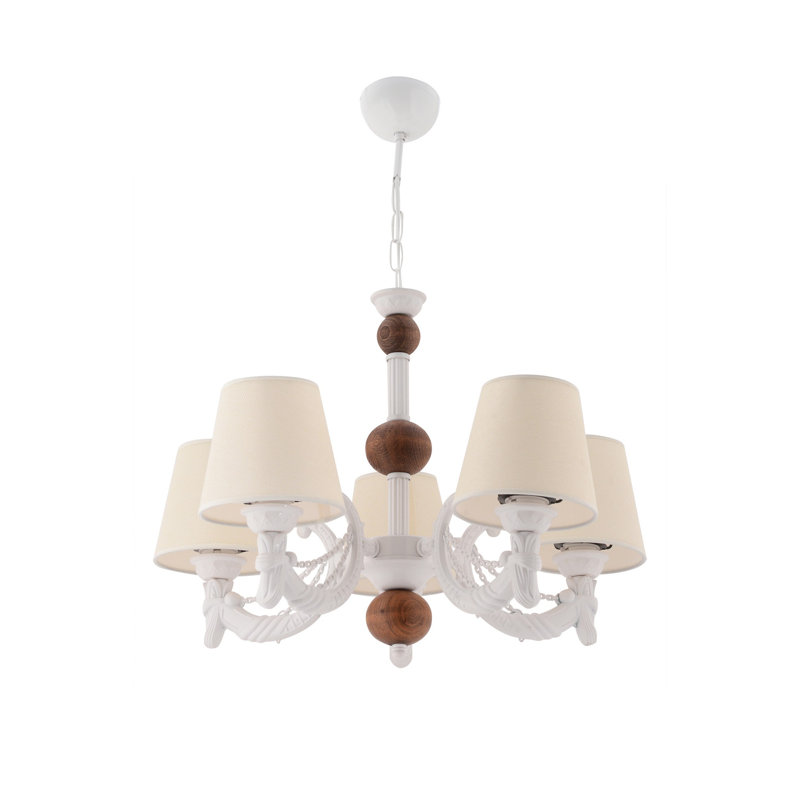 Lustre, Crème / blanc / brun