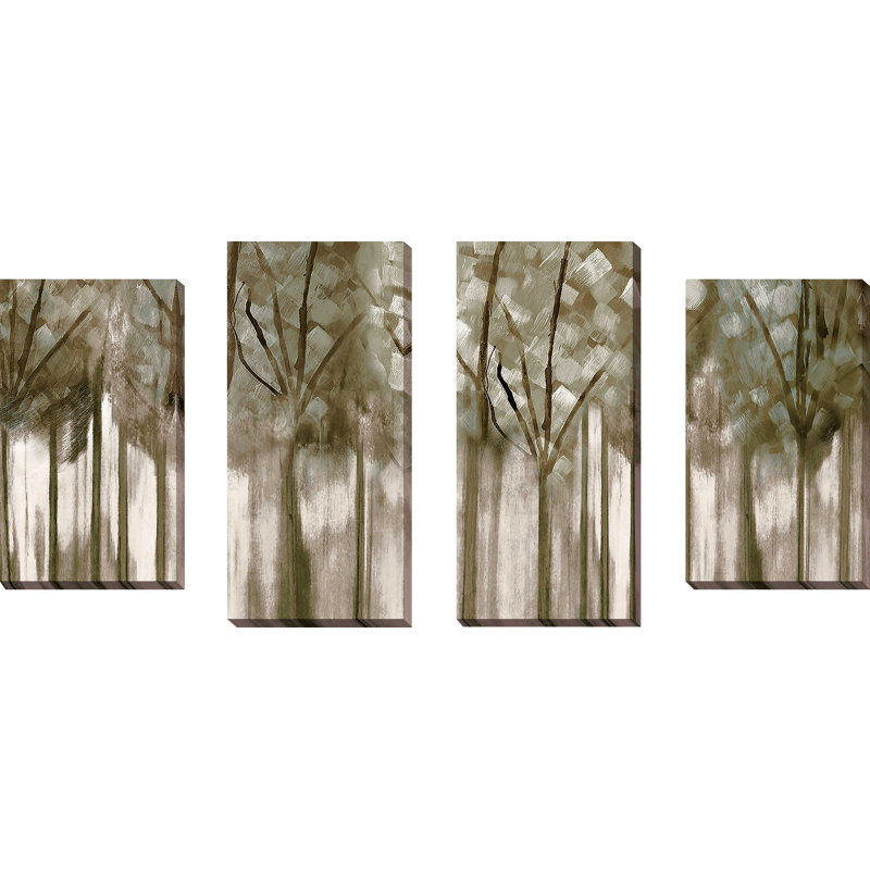 « soirée chutes », reproduction de peinture à l’acrylique à multiples images sur toile, H 34 po x l 56 po x P 1 po