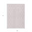 Tapis intérieur lavable à motif géométrique 9 pi x 12 pi ivoire