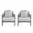 Grey Cushion/Black Frame est en rupture de stock