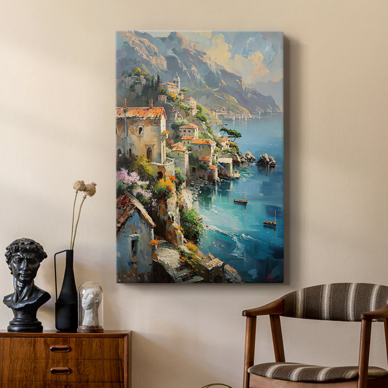 NAUTICAL Series DLXIV -Custom Wrapped Gallery Cavas, 48" H x 32" W