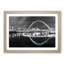 Gateshead Millennium Bridge in Abstract - Picture Frame Graphic Art Print-55726935-55726932