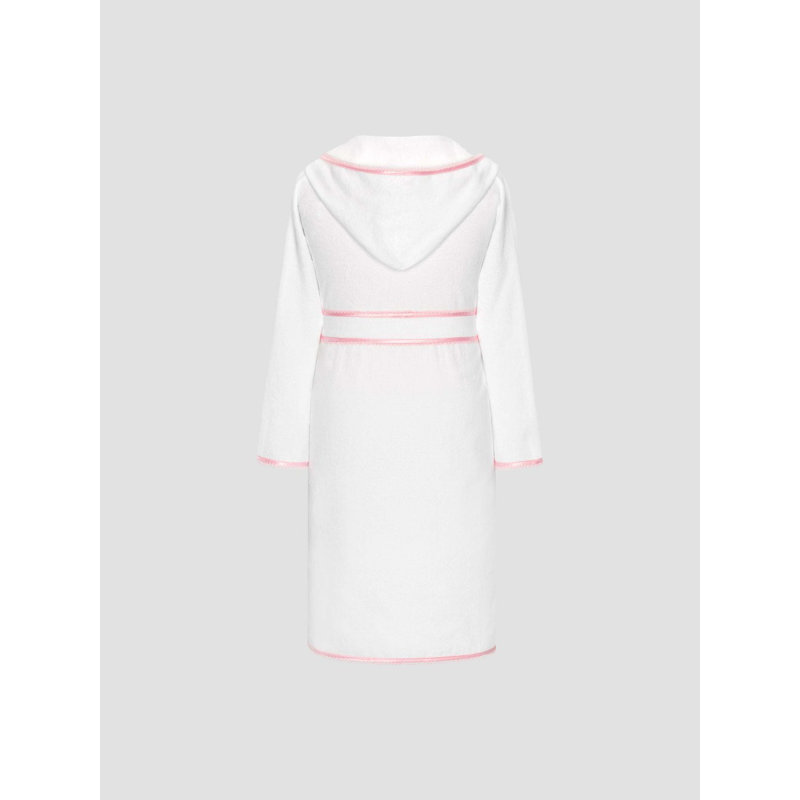 Tracy Cotton Terry Cloth Gender Neutral  Above Knee Bathrobe with Hood, M