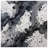 Monochrome Ink Splatter Quilted Bedspread All Sizes-126078105