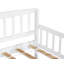 Lit de jour simple en bois de pin avec deux tiroirs de rangement, canapé-lit avec dix lattes de soutien pour plus de confort et de durabilité