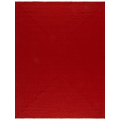 Kemarion Hand Woven Performance Machine Washable Solid Color Indoor/Outdoor Area Rug