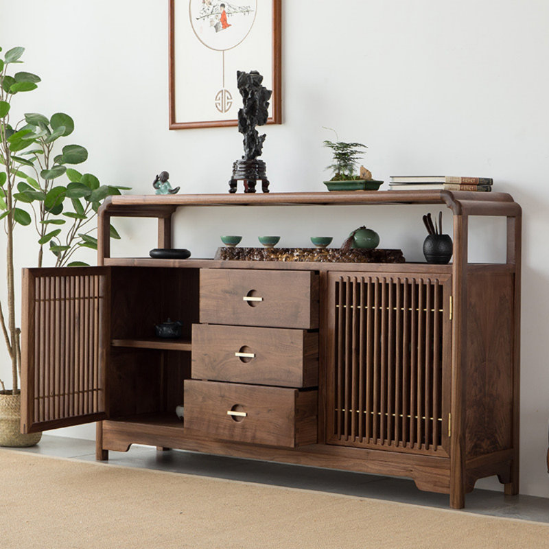 Simple Spacious Sideboard, 39.37" H x 55.12" W x 14.96" D