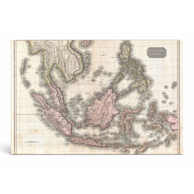 East India Isles (1818) - Paysage, art mural sur toile
