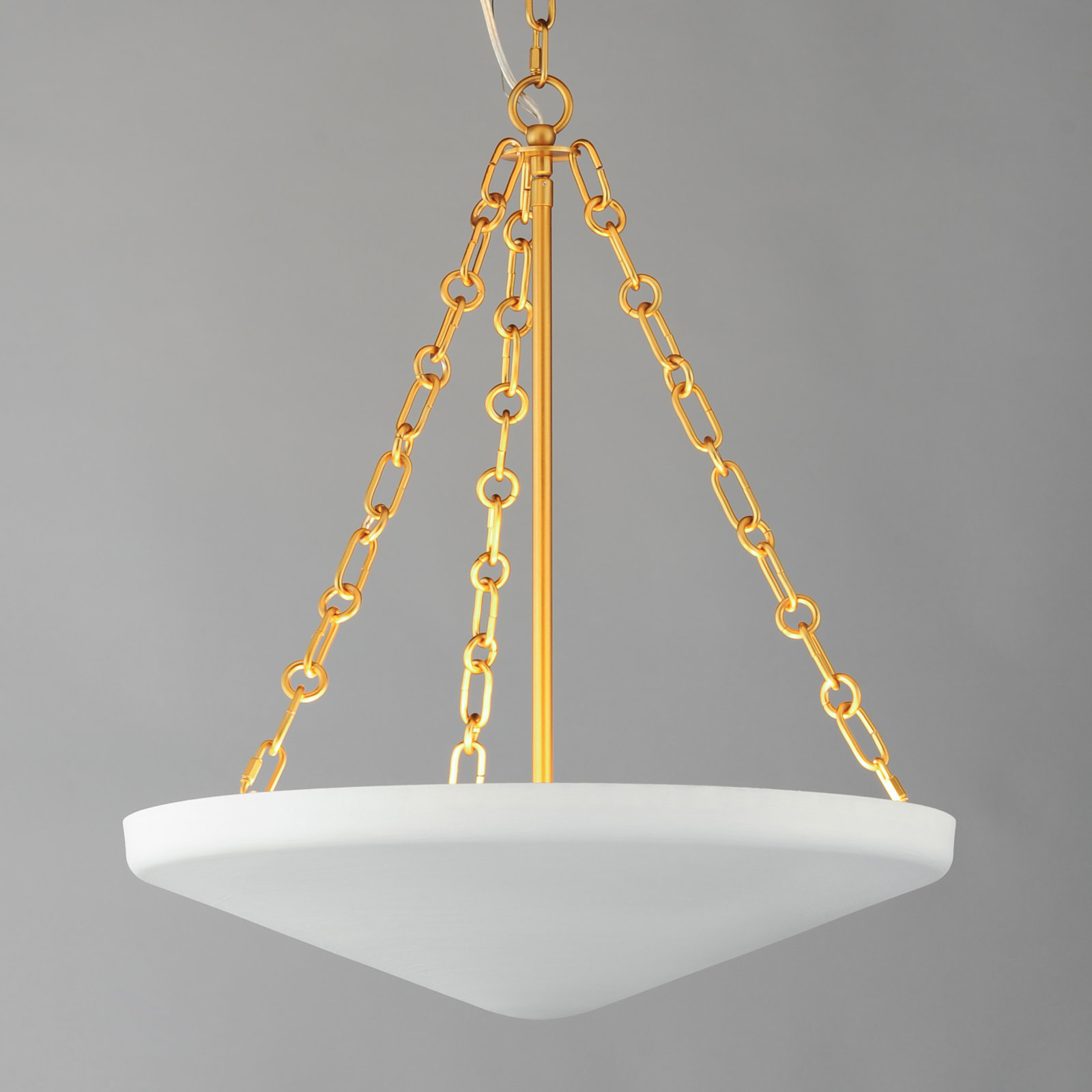 Laroche Steel Dimmable Pendant, 22.5" H x 19.78" W x 19.75" D