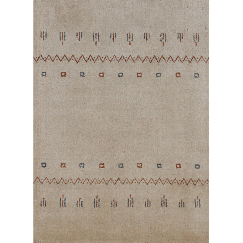Tribal Gabbeh Indian Accent Rug 2x3