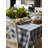 Skodak Checkered 100% Cotton Square Tablecloth-372751616
