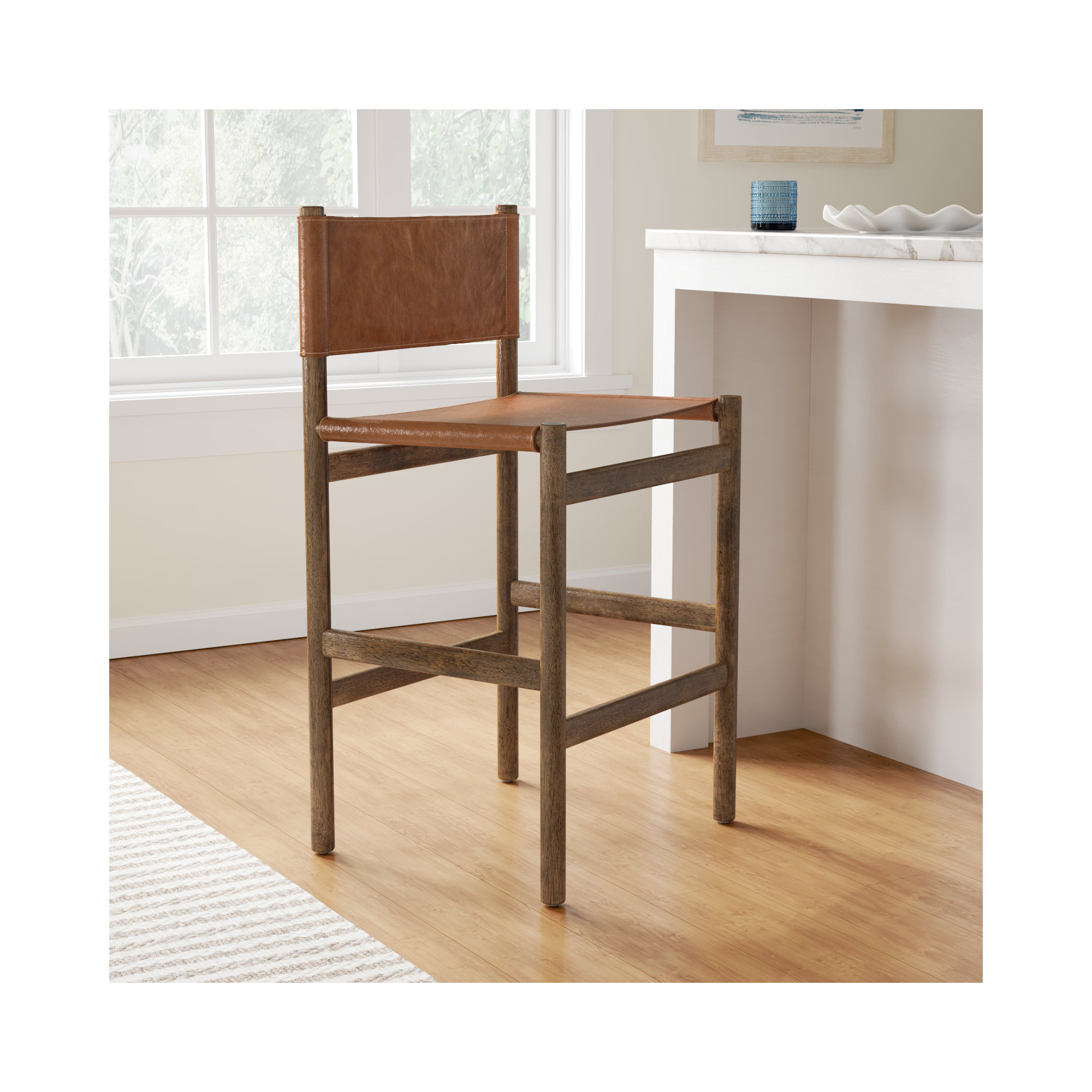 Matisse Counter & Bar Stool, Bar Stool (30.5" Seat Height), Camel, Butterscotch