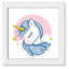 Impression sur papier Sparkly Unicorn-47848576-47848584