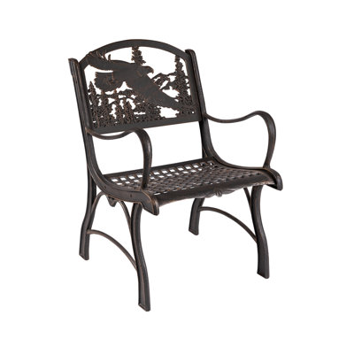 Coburn Metal Outdoor Dining Armchair