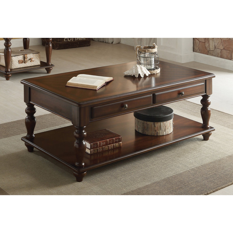 Walnut Coffee Table with Lift Top