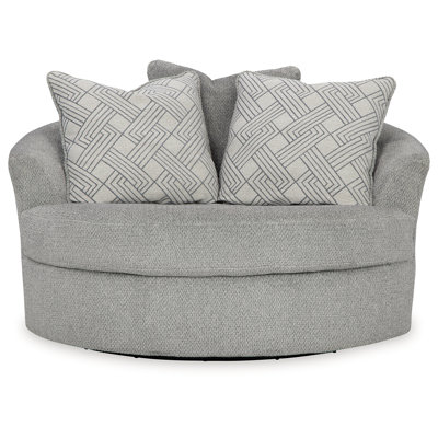 Soma Upholstered Swivel Accent Chair