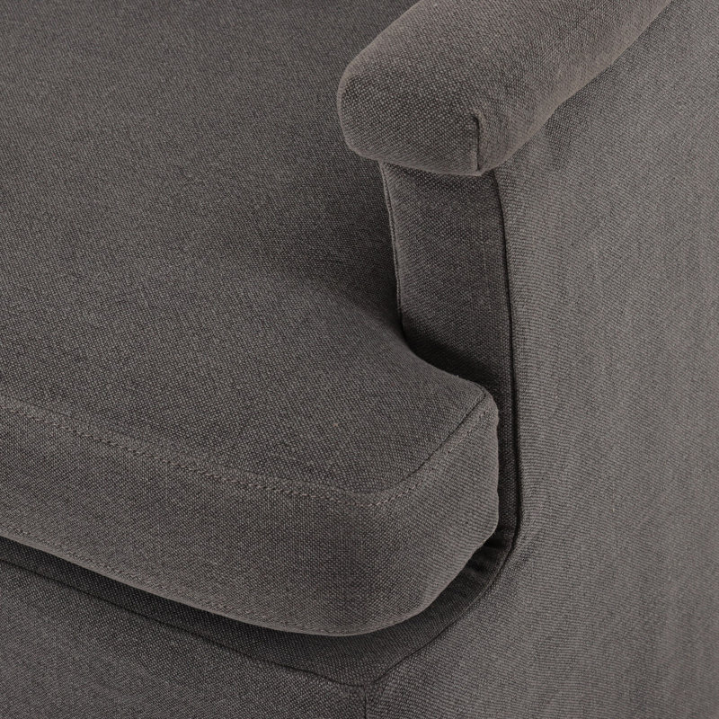 Joplin Linen Armchair, Broadway Denim