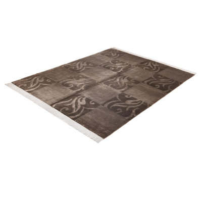Outen Chocolate Brown Rug