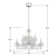 Weekes 12 - Light Candle Style Classic / Traditional Chandelier with Crystal Accents