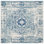 Tapis oriental bleu / ivoire Annette