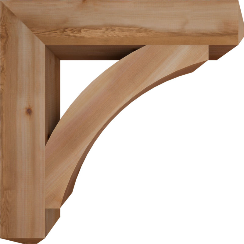 Support pour artisan Thorton, Cèdre rouge de l'Ouest (lisse), H 34 po x l 6 po x P 34 po