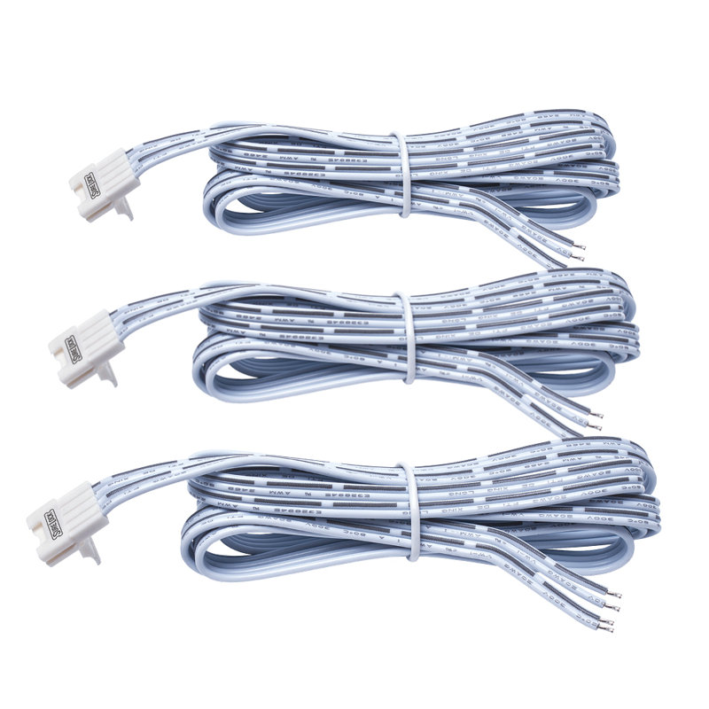 Ruban lumineux à DEL 4 broches SureLock pour connecteurs à fil, paquet de 3