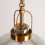 Petit luminaire suspendu dôme 1 lumière Beesley
