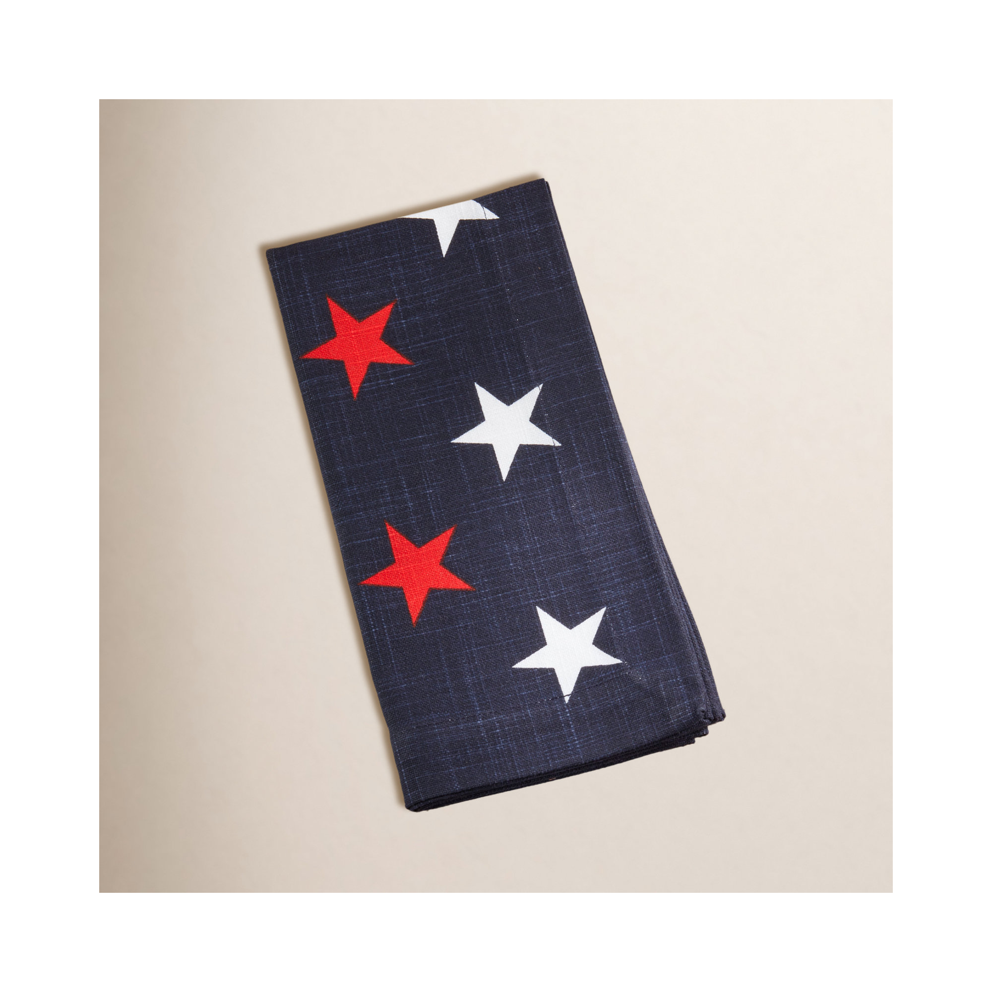 Patriotic Americana Stars Napkin (Set of 4)