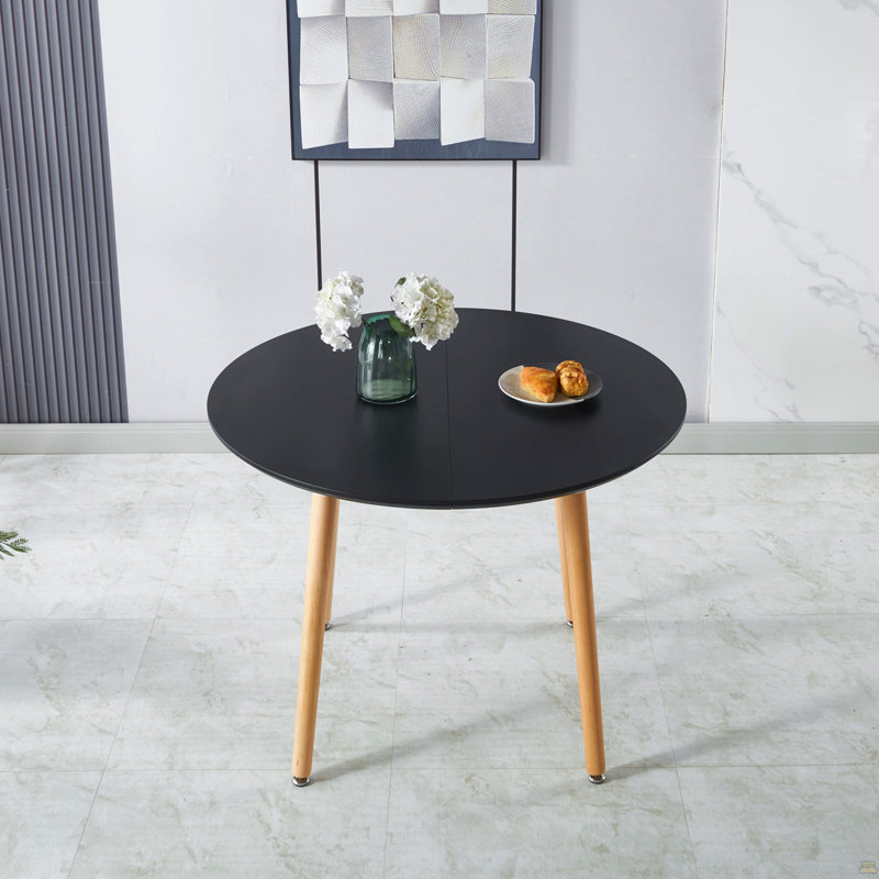 Extensible Table,Dining Table,Office Table,Coffee Table,Wood Leg, Black