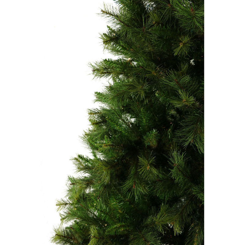 Arbre de Noël artificiel pin Noël 7,5 pi Christmas Time, H 90 po x l 51 po x P 51 po