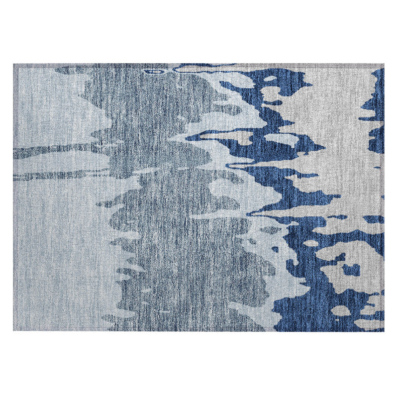  Chayden Area Rug with Non-Slip Backing, Rectangle 1'8" x 2'6"