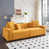 Velours côtelé orange sélectionné