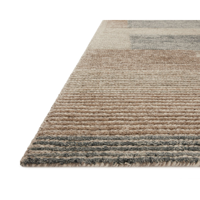 Breelee Wool Abstract Indoor Rug, Rectangle 2'3" x 3'9"