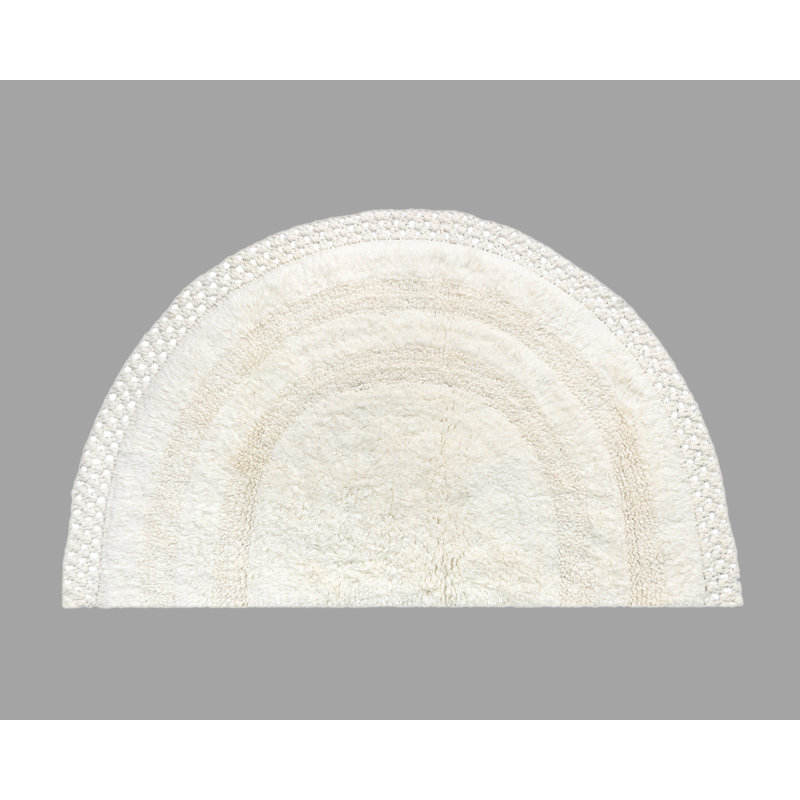 Tapis pour salle de bain Adiraica, Ivoire