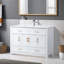 Meuble-lavabo 48 po avec lavabo en céramique-525576416