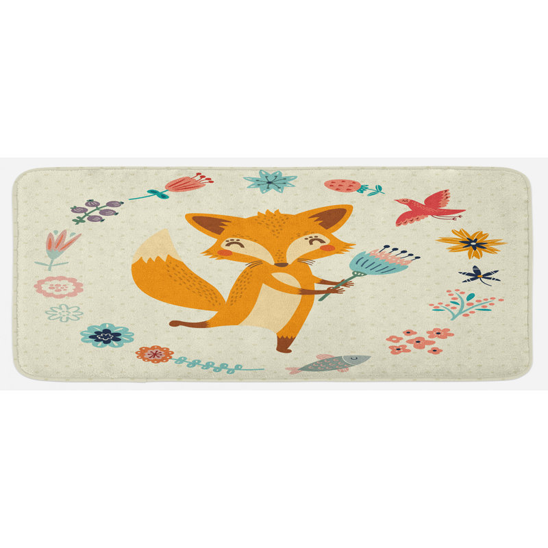 Tapis de cuisine dessinable