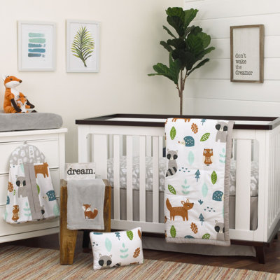 Amey 8 - Piece Crib Bedding Set
