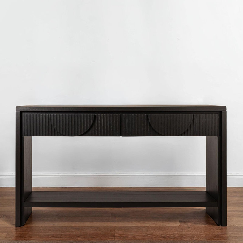 Modern Console Table with Storage Drawers