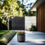 Petit pot à fleurs / pot rond en béton avec trous de drainage-1312070862-1312070863