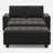 Shavera 59.8" W Velvet Upholstered Sleeper Sofa with Storage Ottoman-2056704756