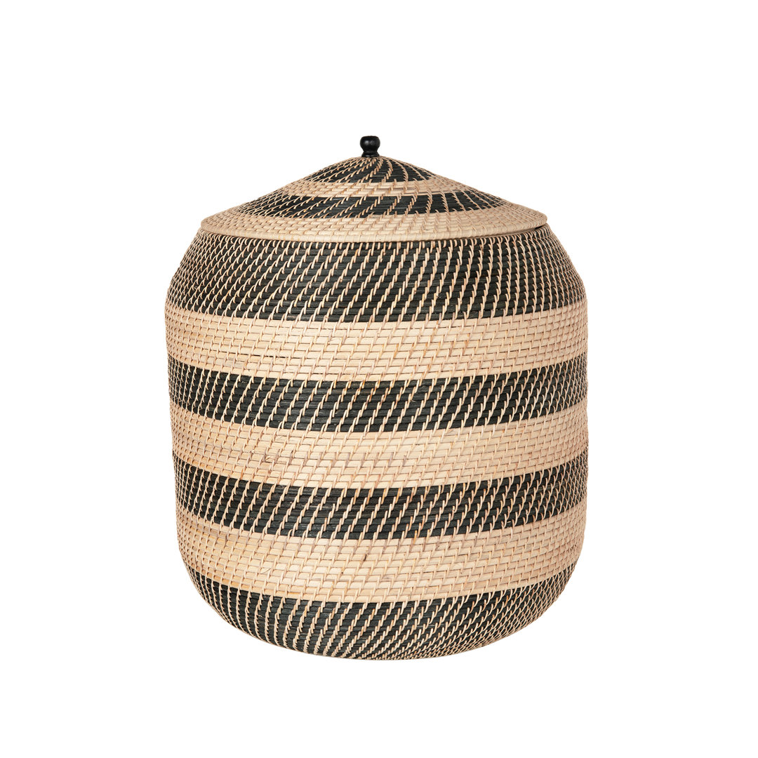 Bayou Breeze Bamboo Decorative Basket Bayou Breeze